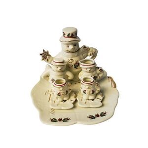 Snowman Tea Set  